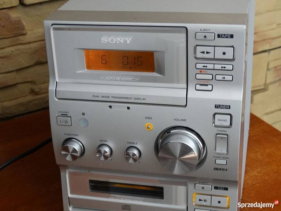 Wieża Sony CMTCP100 mocna i sprawna WYSYŁKA