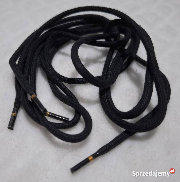 Sznurówki 87 okrągłe 3mm czarne Ringelspitz Czeladź sprzedam