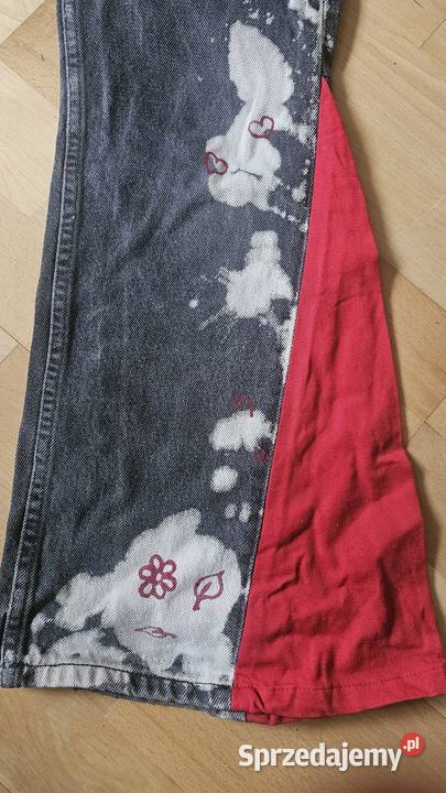 Dżinsy Levi Strauss przerobione na dzwony XS Kraków