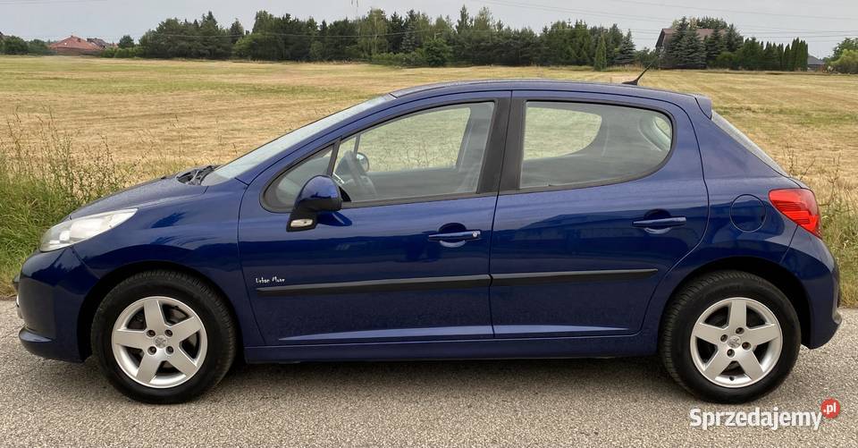 Peugeot 207 14 Benzyna Bezwypadkowy światła przeciwmgielne Wieliszew