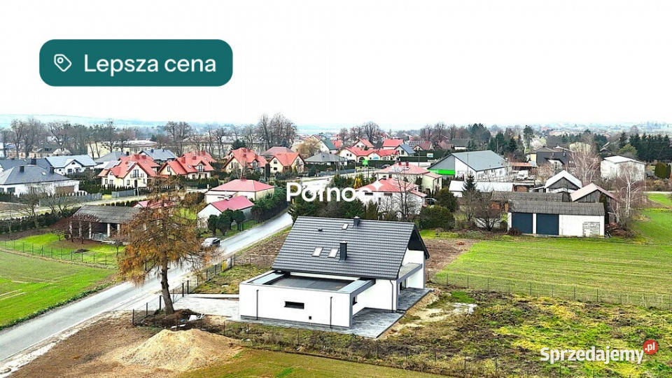 Luksusowy dom w stanie deweloperskim Zawada pustak