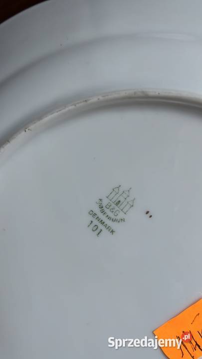 Talerzyk deserowy Copenhagen Porcelain BG Kjbeha