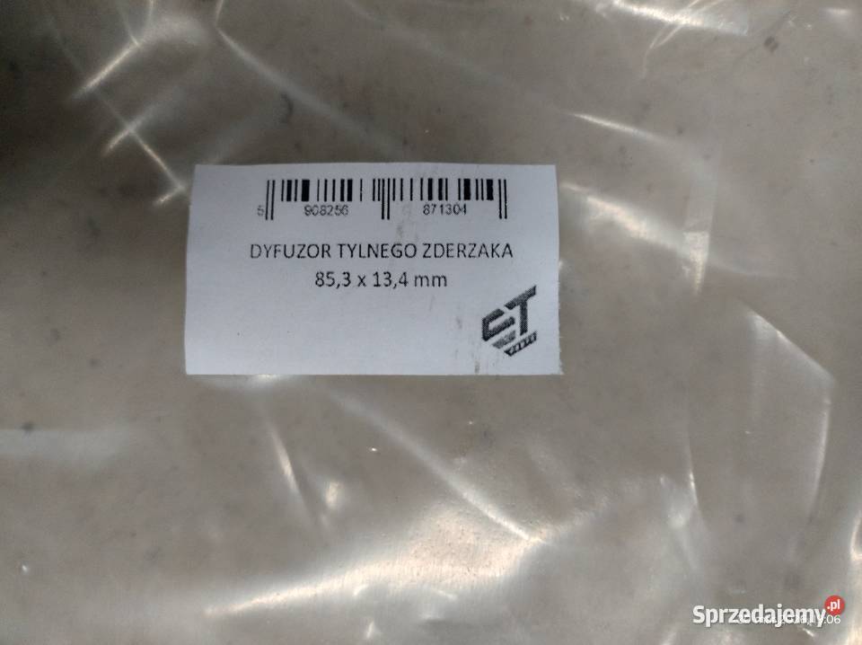 Nowy dyfuzor zderzaka uniwersalny Dokładki zderzaków Jasło