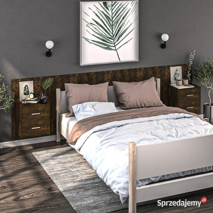 Wiszące szafki nocne 2 opalany dąb WM816959 Warszawa