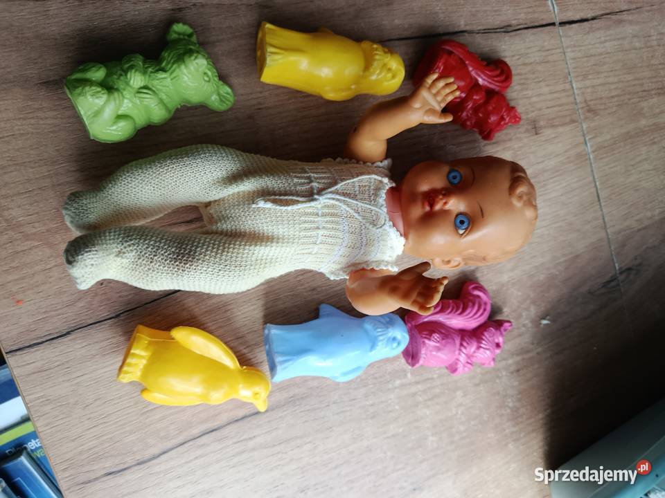 Zestaw zabawki plastykowe celuloza stare lalai Pozostałe zachodniopomorskie Choszczno sprzedam
