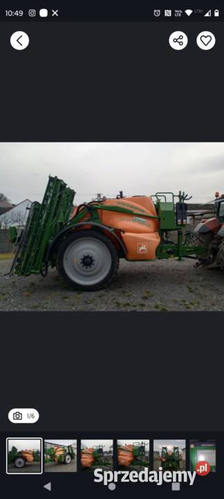 Opryskiwacz Amazone Zaczepiane Prężyna sprzedam