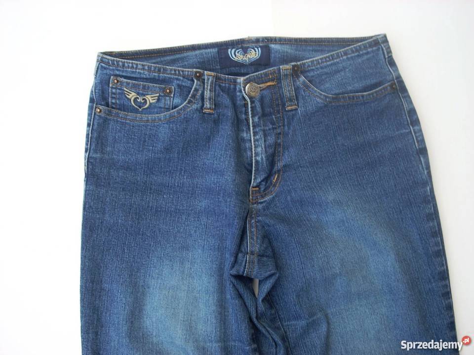 Angels Spodnie dżinsy Jeansy dzwony 34 36 Nowy Sącz