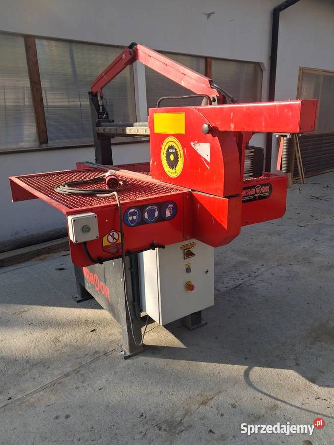 Piła poprzeczna kapówka tartaczna do drewna Szczawnica