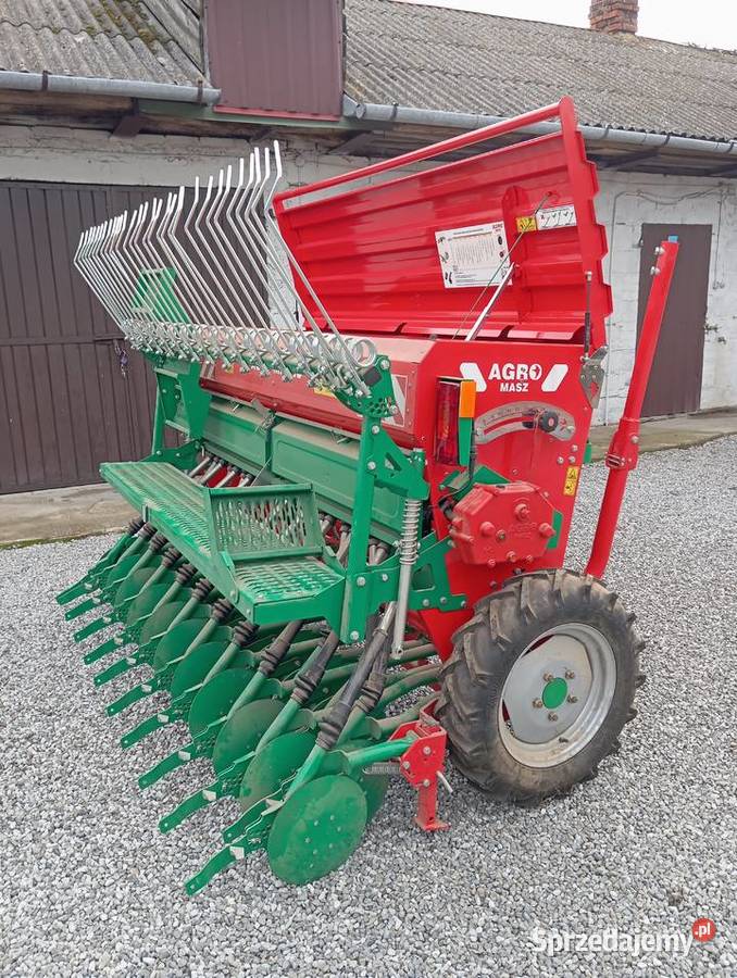 Siewnik Talerzowy Agromasz SR 250 Nowy Siewniki i sadzarki mazowieckie Zwoleń sprzedam