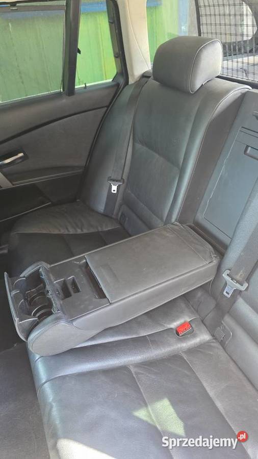 BMW e61 525d 2004r alu 18 nowe opony łopatki zmiany biegów Seria 5 Krasne