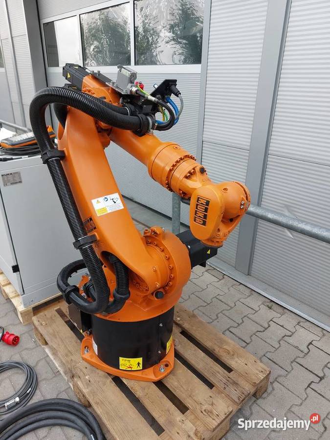 Robot przemysłowy KUKA KR162 szafa KRC4 panel