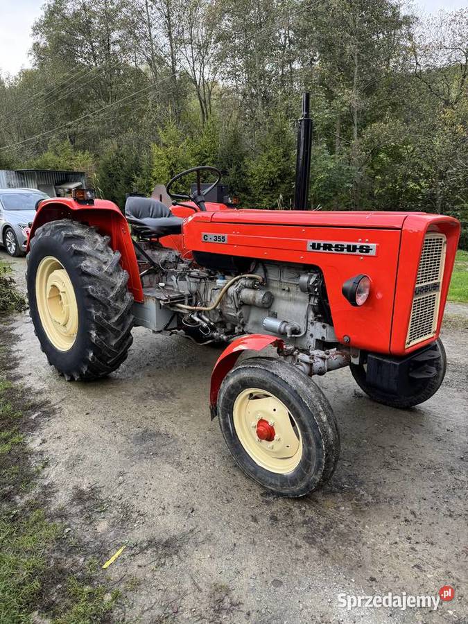 Ursus c355 dużym remoncie Dąbrówka Tuchowska