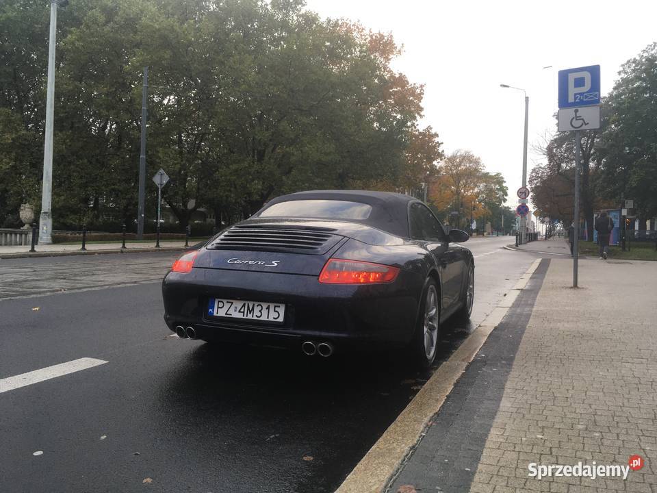 Porsche 911 Cabrio Carrera S 38 149000km Poznań