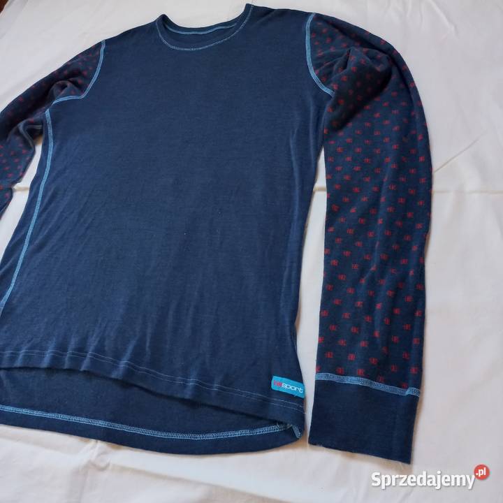 Iris Sport XL koszulka bluza wełniana 80 Gryfino