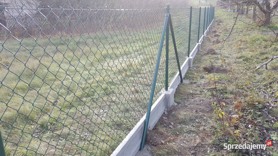 Siatka ogrodzeniowa gruba ocynk 25 mm 2435mm śląskie