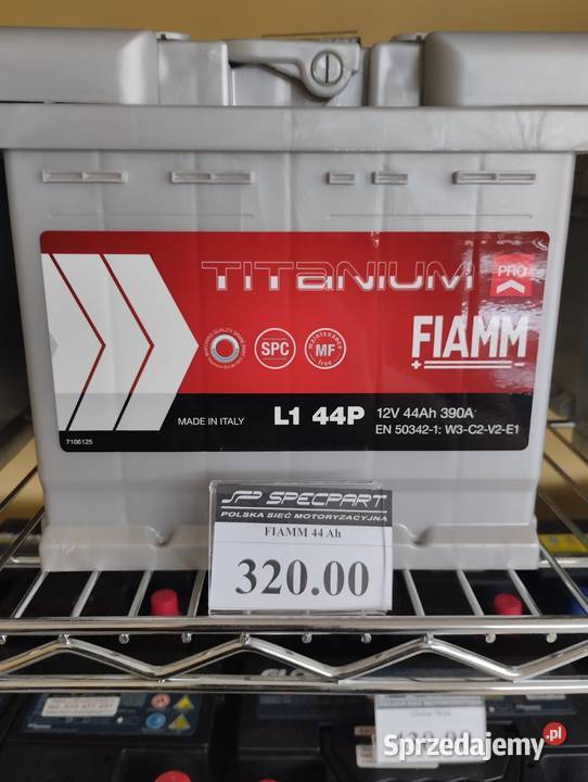 Akumulator FIAMM TITANIUM PRO 12V 44Ah 420A P Szczecin