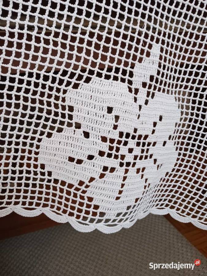 Obrus szydełkowy łódzkie Leźnica Wielka-Osiedle