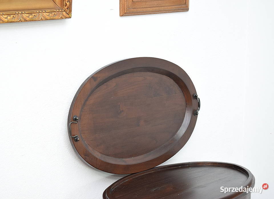 Kolonialny barek tekowy szafka herbaciarka Świdnica