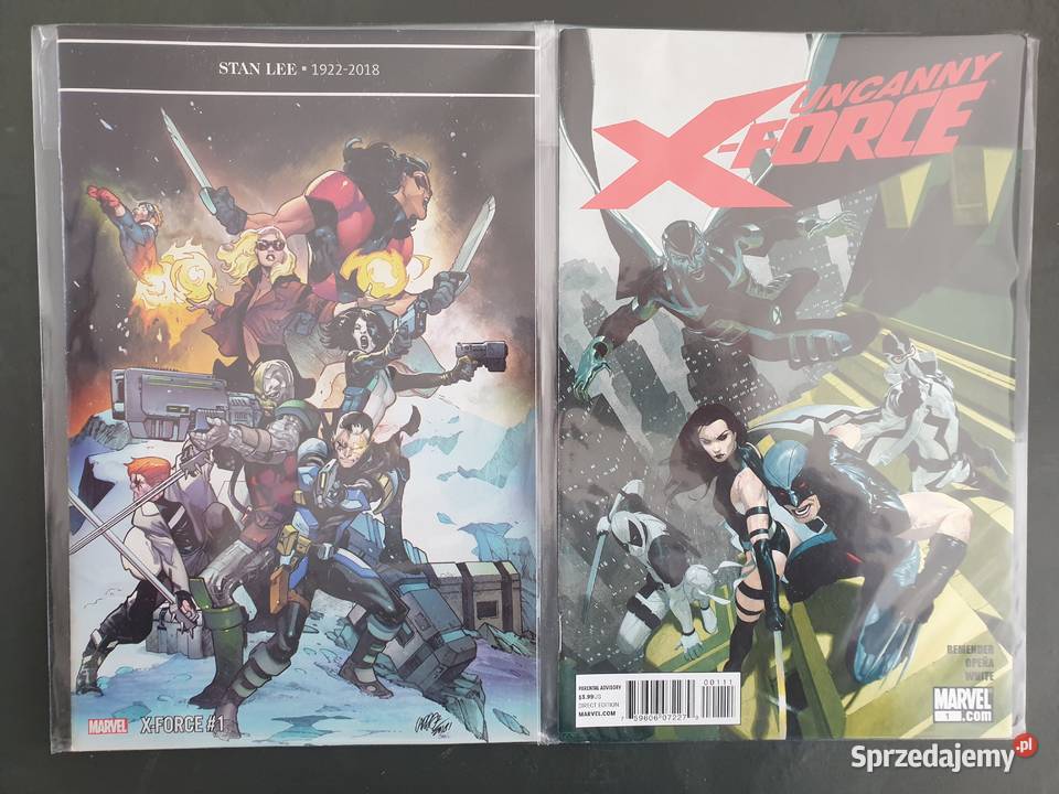 XForce 8 komiksów Marvel USA Kultura i Rozrywka pomorskie Gdynia