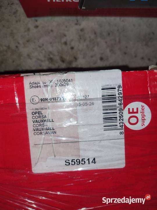 Nowe szczęki hamulcowe tył Brembo S59514 OE Siemianowice Śląskie