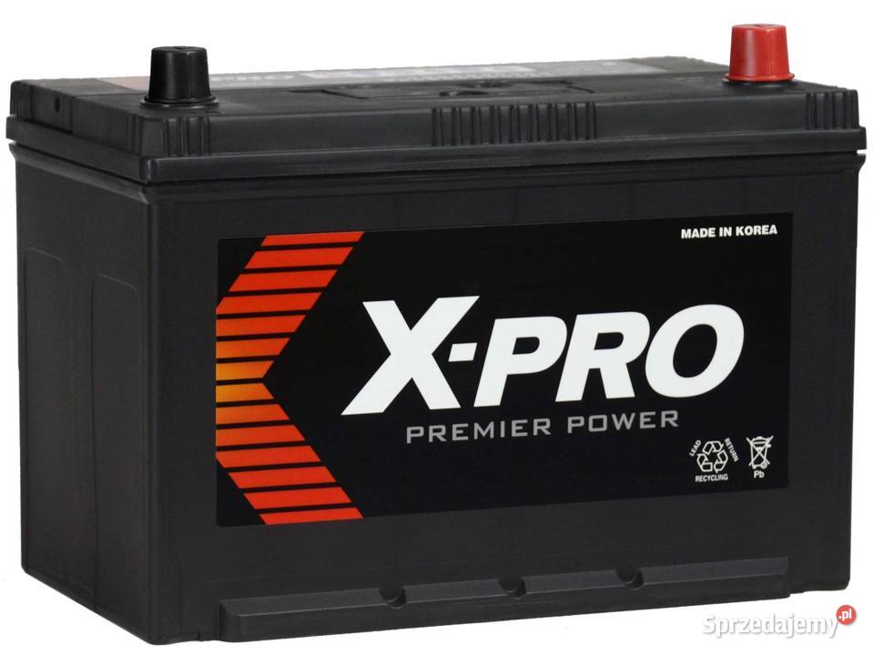 Akumulator XPRO 100Ah 830A EN Japan Prawy Plus