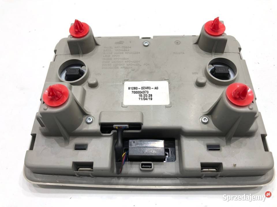 LAMPA SUFITOWA TOYOTA COROLLA E21 8126002A60A0 podkarpackie