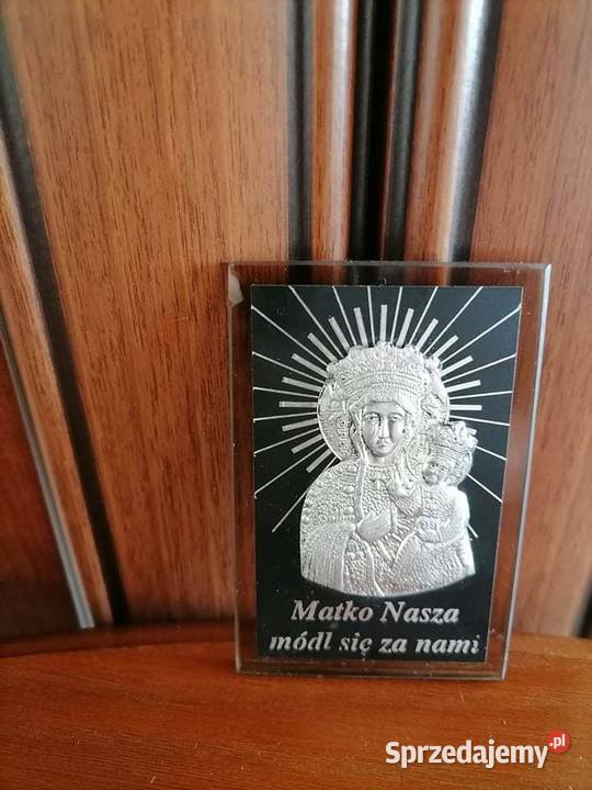 Obrazek Szklany Bibelot Matka Boska Wałbrzych