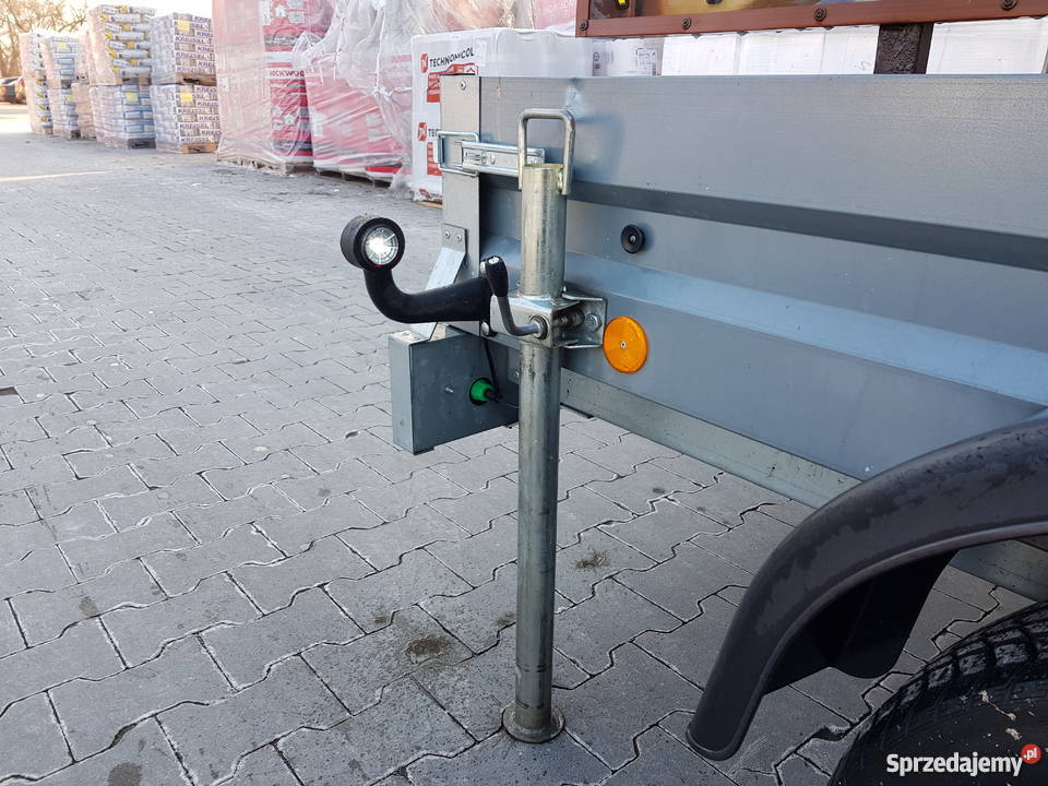 Przyczepa reklamowa mobilna wolno stojąca Warszawa