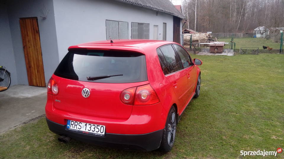Golf v 5 gti 200 uszkodzony możliwa zamiana przyciemniane szyby Sędziszów Małopolski