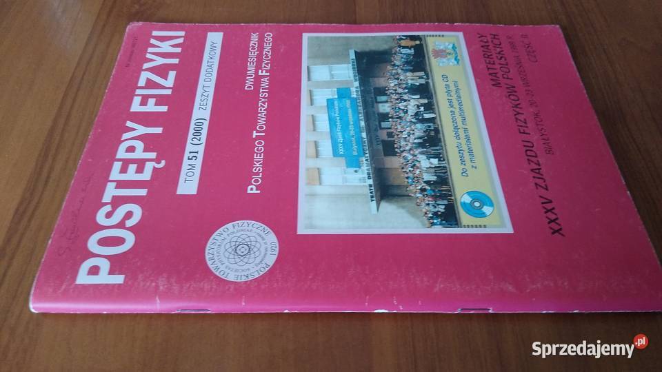 Materiały XXXV Zjazdu Fizyków Polskich Białystok Kultura i Rozrywka Gdańsk