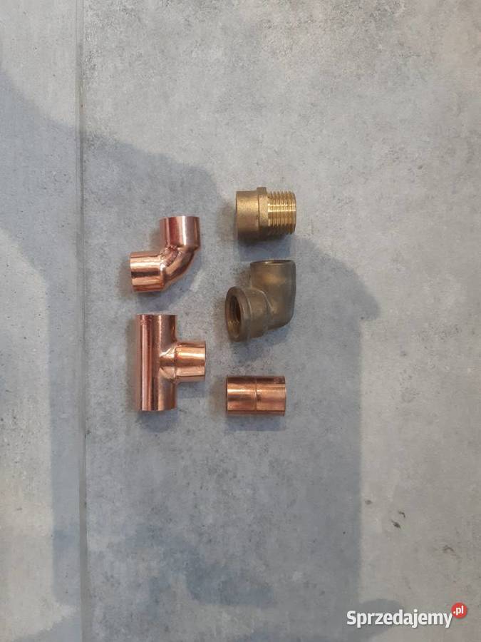Złączki kształtki hydrauliczne miedź do