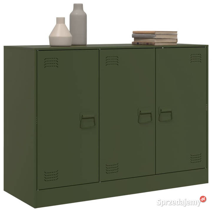 Szafka oliwkowa 99x39x73 stal WM841725 mazowieckie Warszawa sprzedam