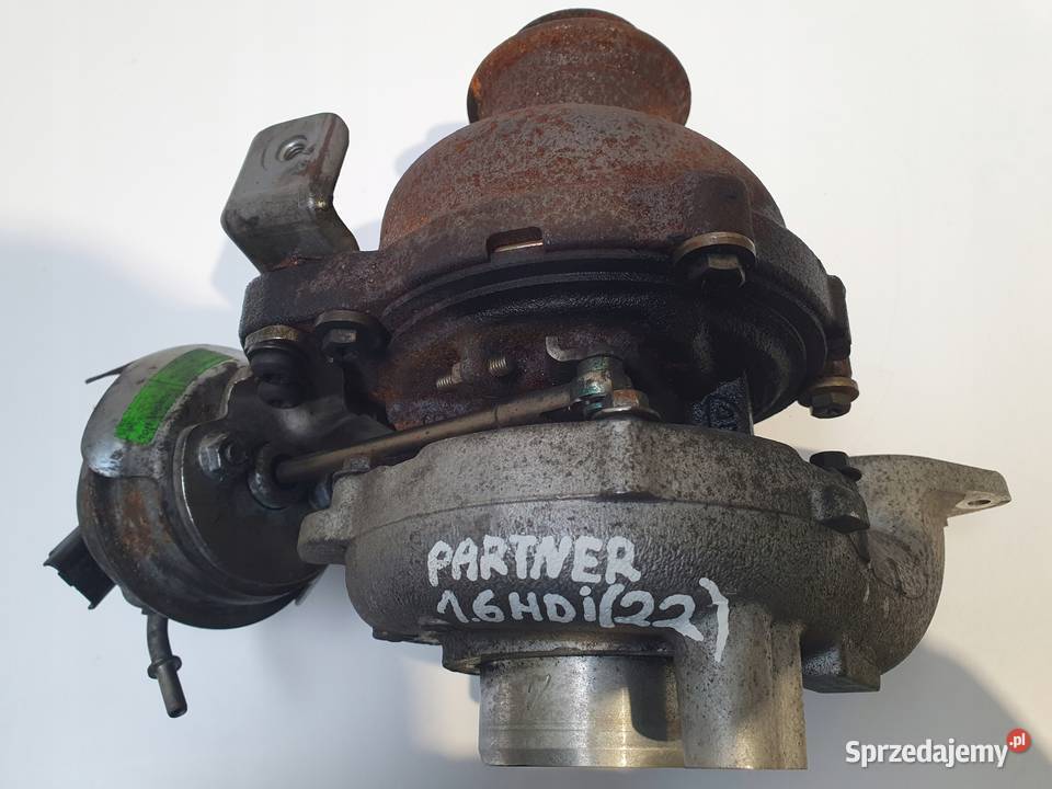 TURBOSPRĘŻARKA Peugeot Partner II 16 HDI turbo Turbosprężarki lubelskie Chełm sprzedam
