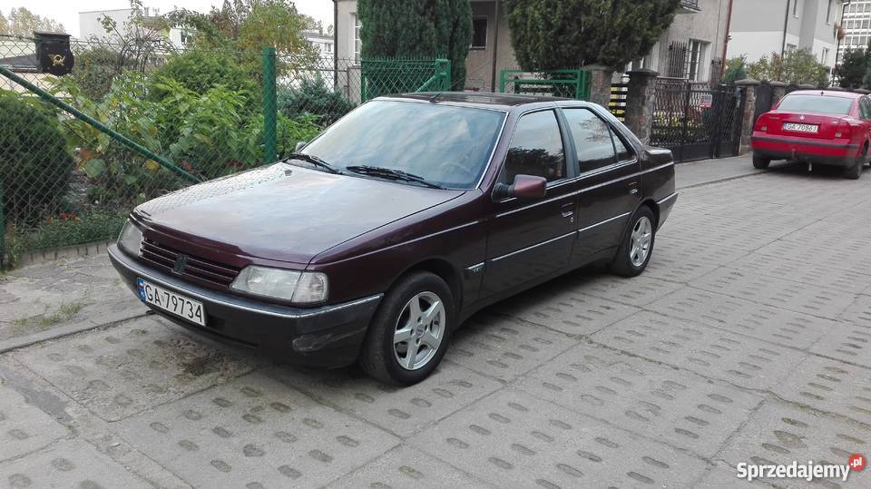 Sprzedam Peugeota STI sedan 19 benzyna 120 garażowany 405 Gdynia