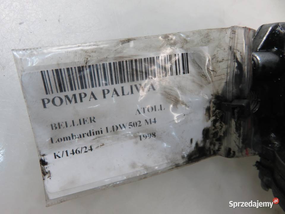 POMPA PALIWA BELLIER ATOLL Lombardini LDW502 M4