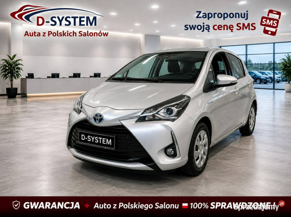 Toyota Yaris 2020 Salon Polska 1Właściciel czujnik deszczu Białystok
