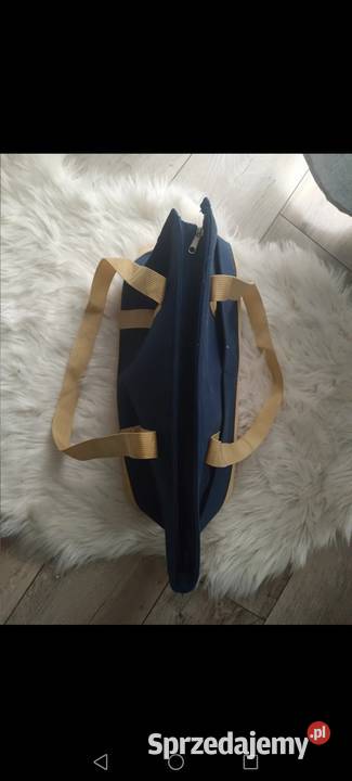 Torba do ręki granatowa duża podkarpackie Krosno