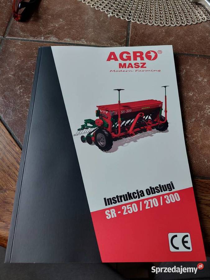 Sprzedam siewnik Agro masz 3m SR300 nowy redlice Sadzenie/siewniki Końskowola