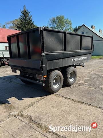 Przyczepa budowlana tandem skorupowa T6794M 85t Przyczepy rolnicze Opoczno