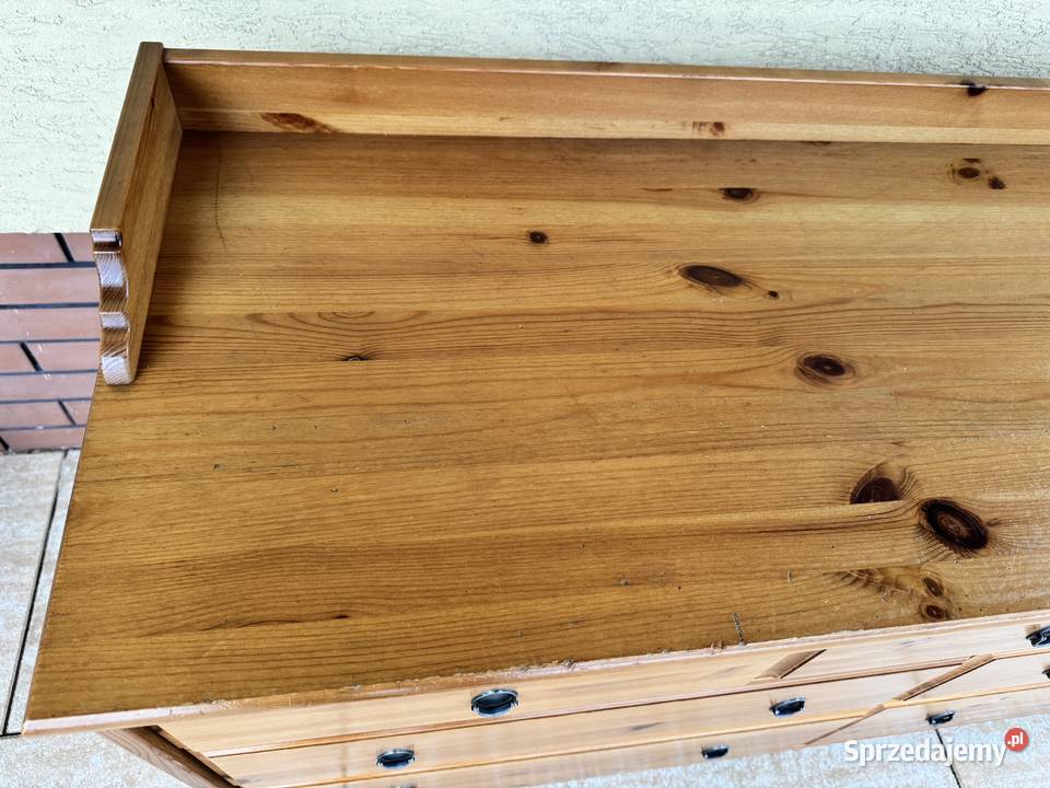 Komoda drewniana szuflady Ikea leksvik szafa mazowieckie Garwolin