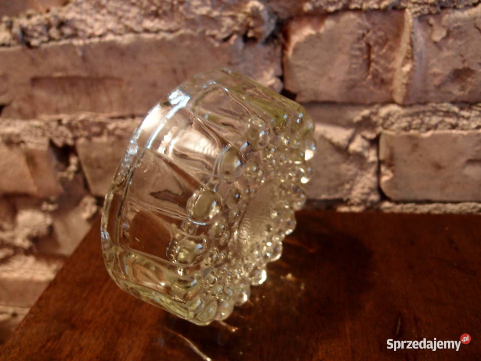 Starocia z dawnych lat Duża kryształowa łódzkie Łódź