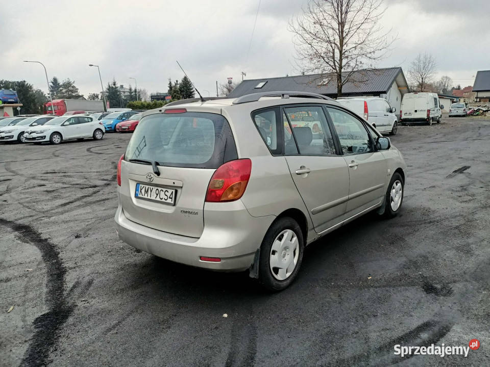 Toyota Corolla Verso Toyota Corolla Verso 20D4D Corolla Verso małopolskie Tarnów