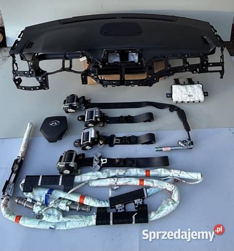 HYUNDAI TUCSON II AIRBAG DESKA PODUSZKI PASY osobowe Deski rozdzielcze, konsole
