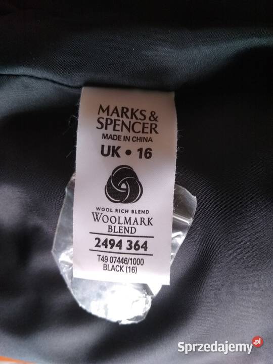 Kurtka Marks Spencer 16 Jesień Zima Gdańsk