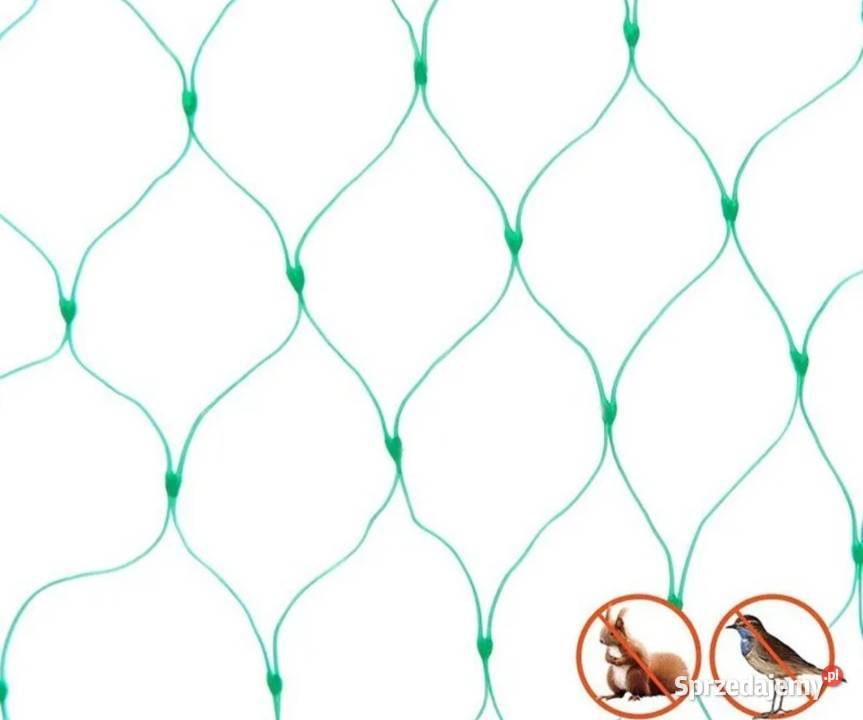 SIATKA na Ptaki Ochronna Rośliny Drzewa 4x10m Kędzierzyn-Koźle