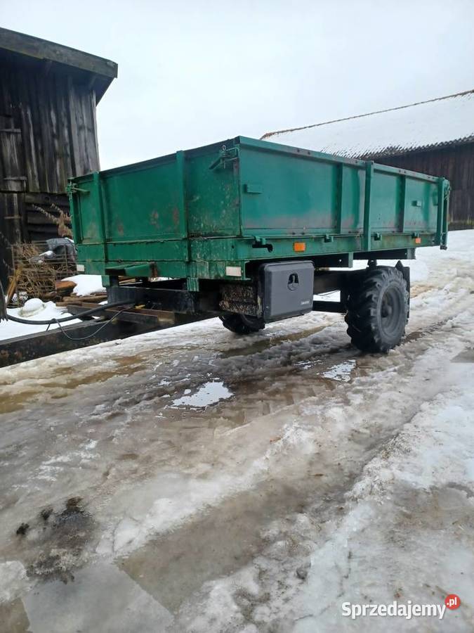 Przyczepa wywrotka jednoosiowa Młynary sprzedam