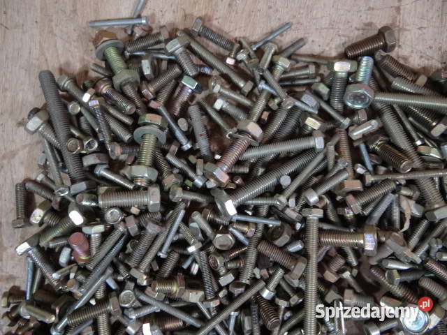 śruby ESKA 10 6mm do 10mm MIX org DDR lubuskie Żary sprzedam