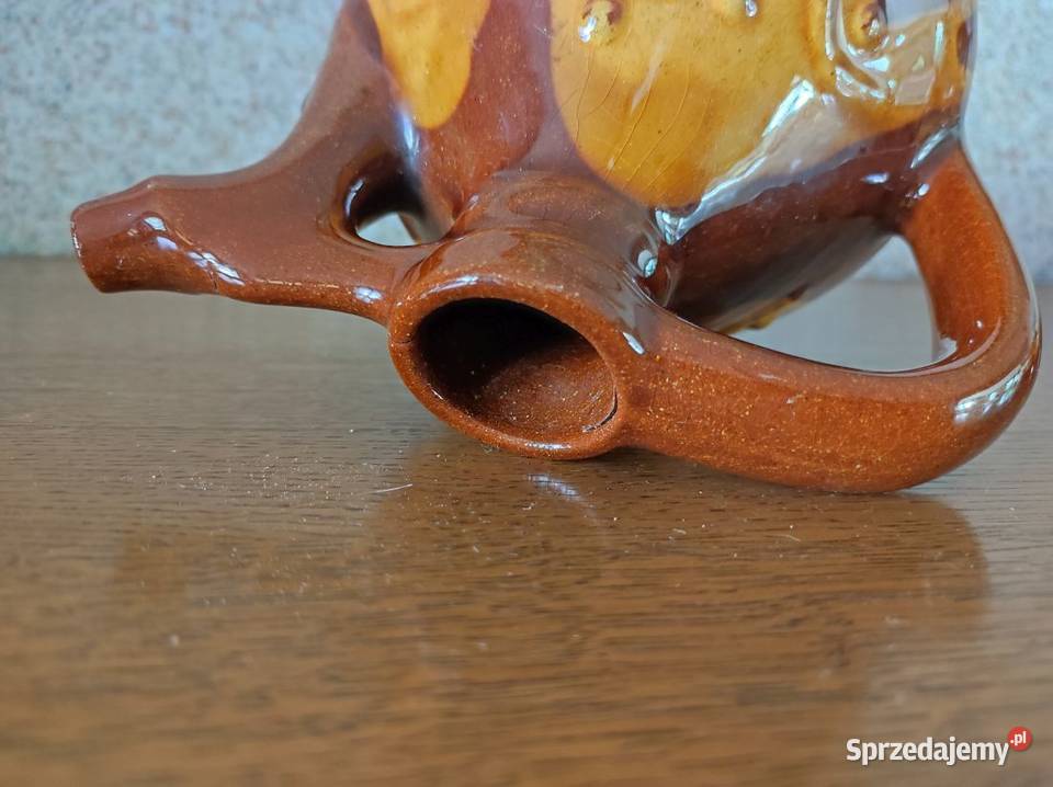 porcelit kamionka wypalany zestaw kubeczki Kielce sprzedam