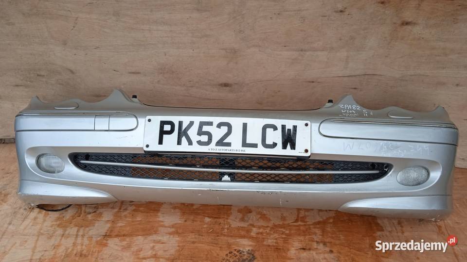 MERCEDES W203 ZDERZAK PRZÓD 744 HALOGEN SPRYSK wielkopolskie Zbierkowo