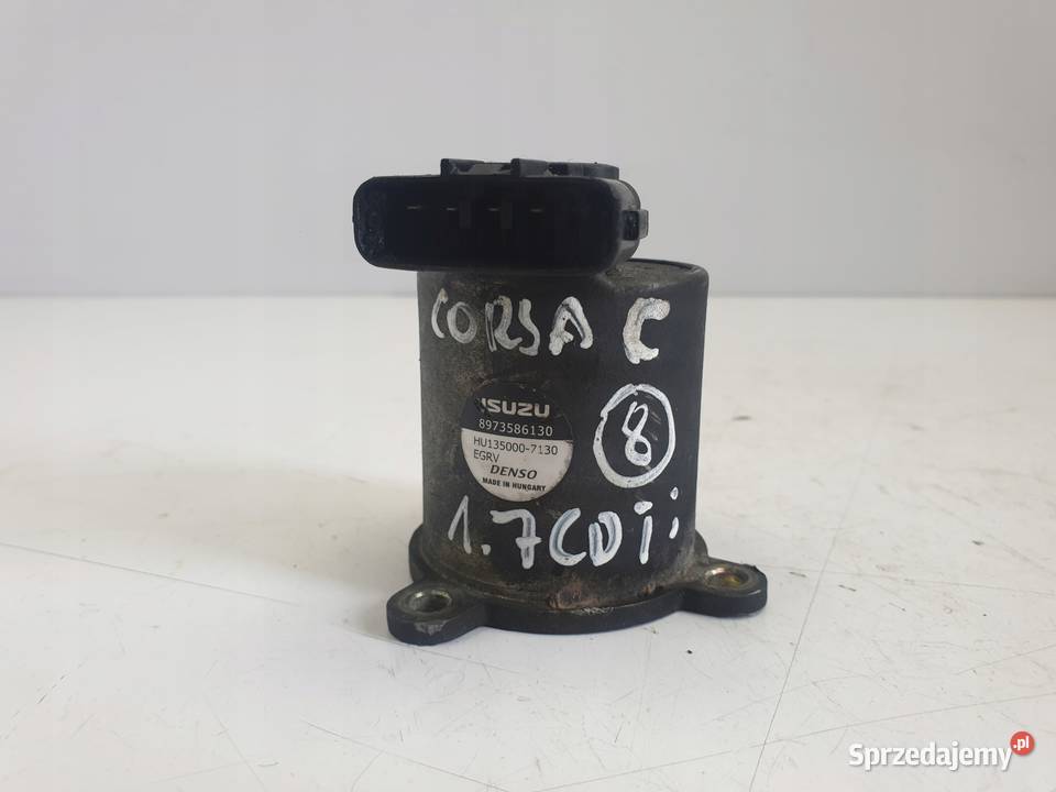 Opel Corsa C 17 CDTI ZAWÓR EGR 8973586130 Rudka